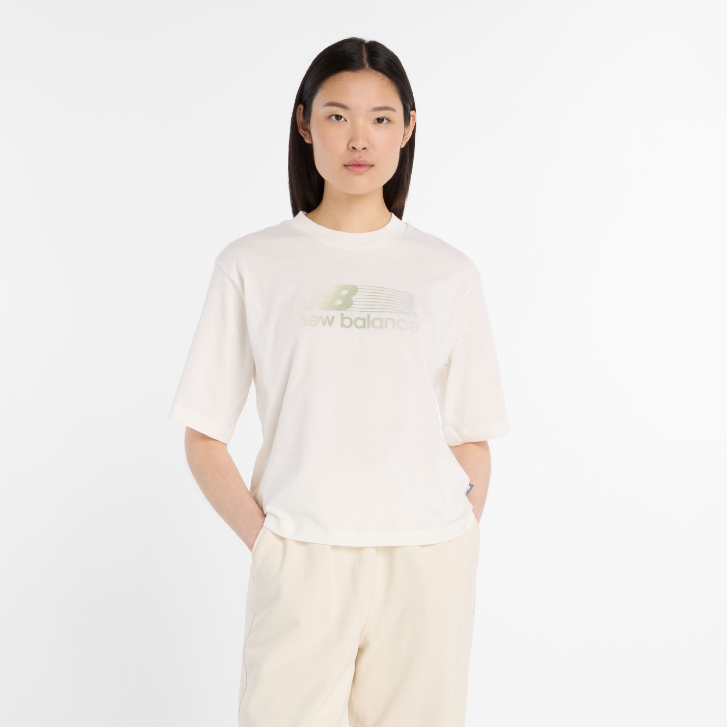 T-shirt de course &agrave; imprim&eacute; d&eacute;grad&eacute;