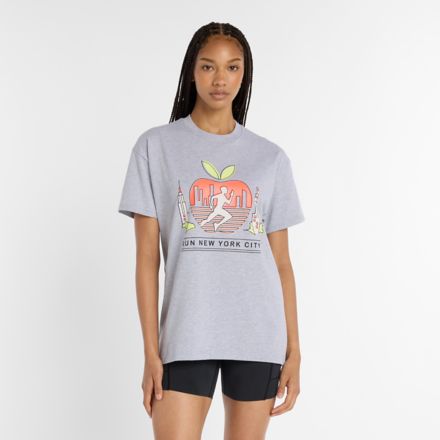Run for Life Graphic T-Shirt, ATHLETIC GREY, WT53915BAG