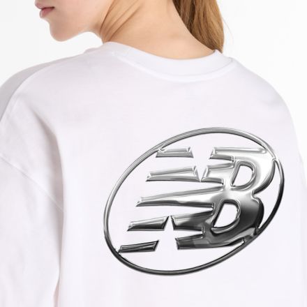 Chrome オーバーサイズショートスリーブTシャツ