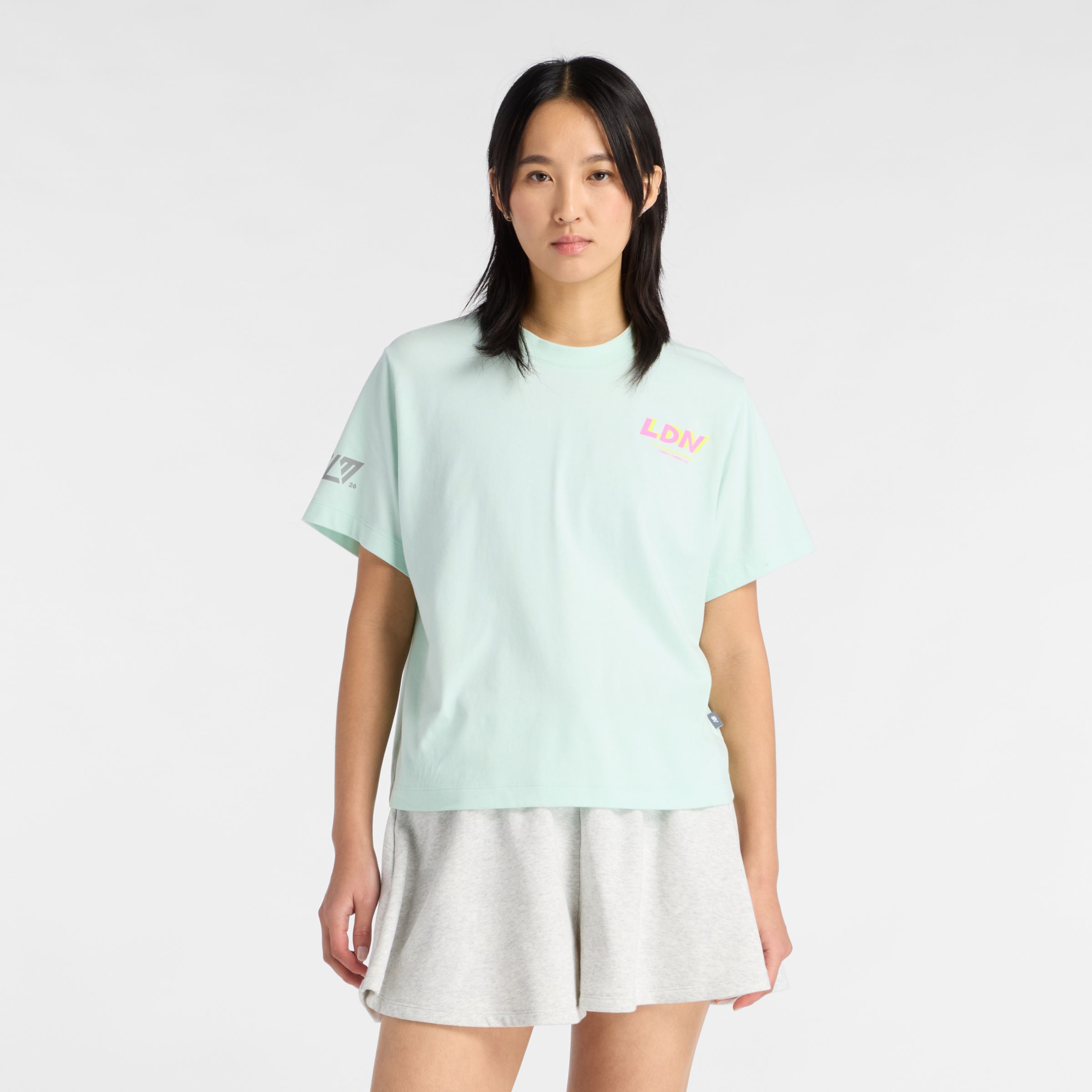 New Balance London Edition Oversized Graphic T-Shirt - LDN, WT6105S9COJ