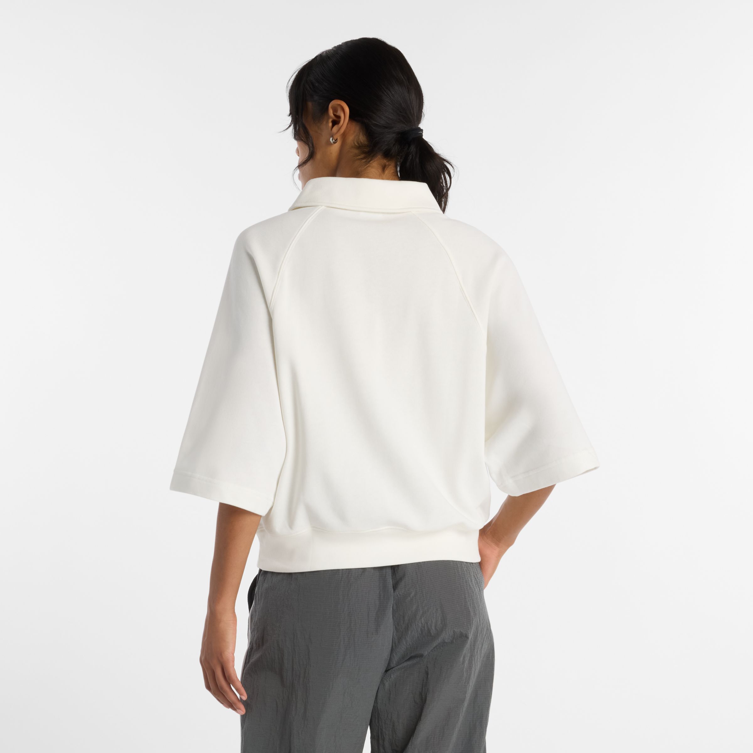 Coastal Fleece Oversized Polo