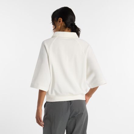 Coastal Fleece Oversized Polo