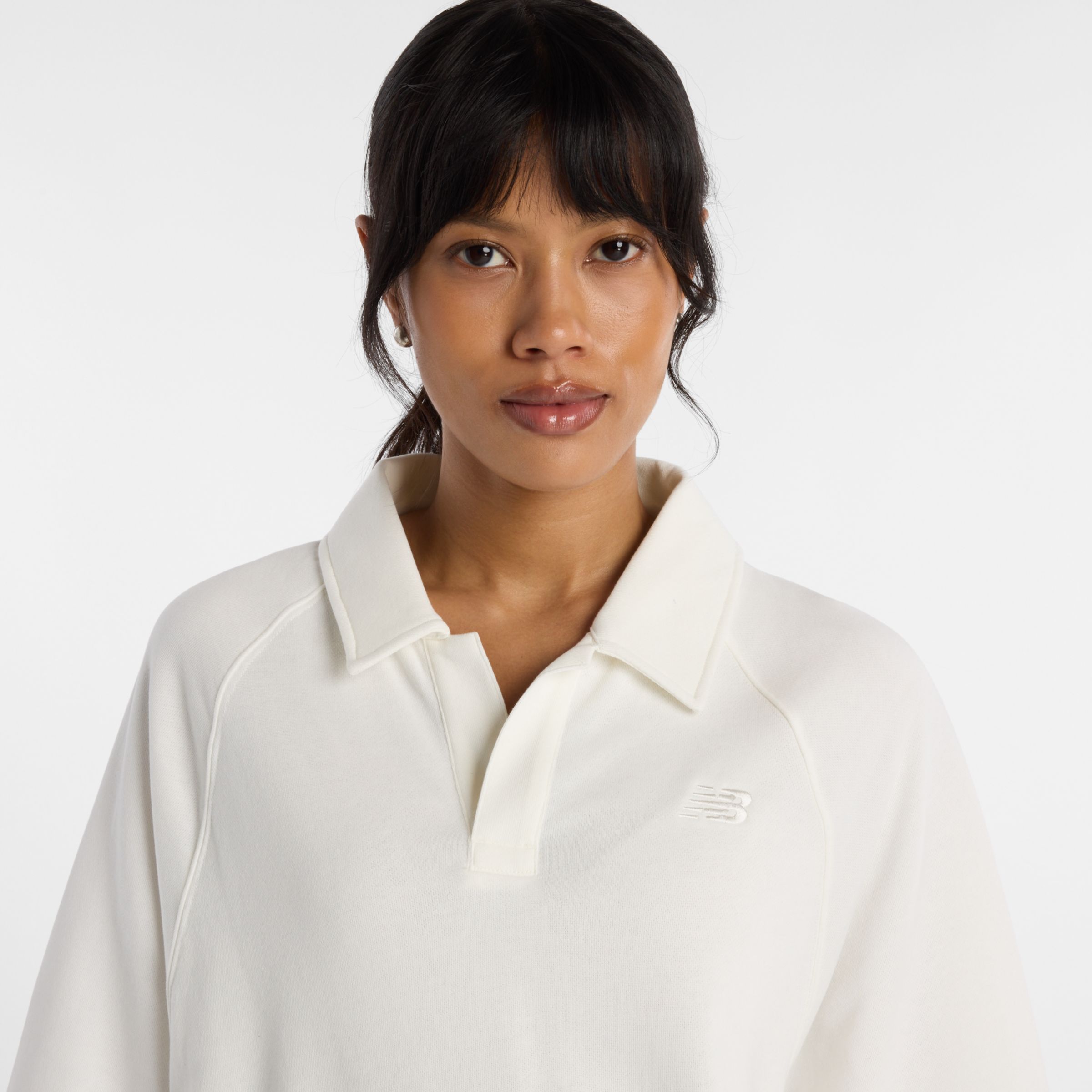 Coastal Fleece Oversized Polo