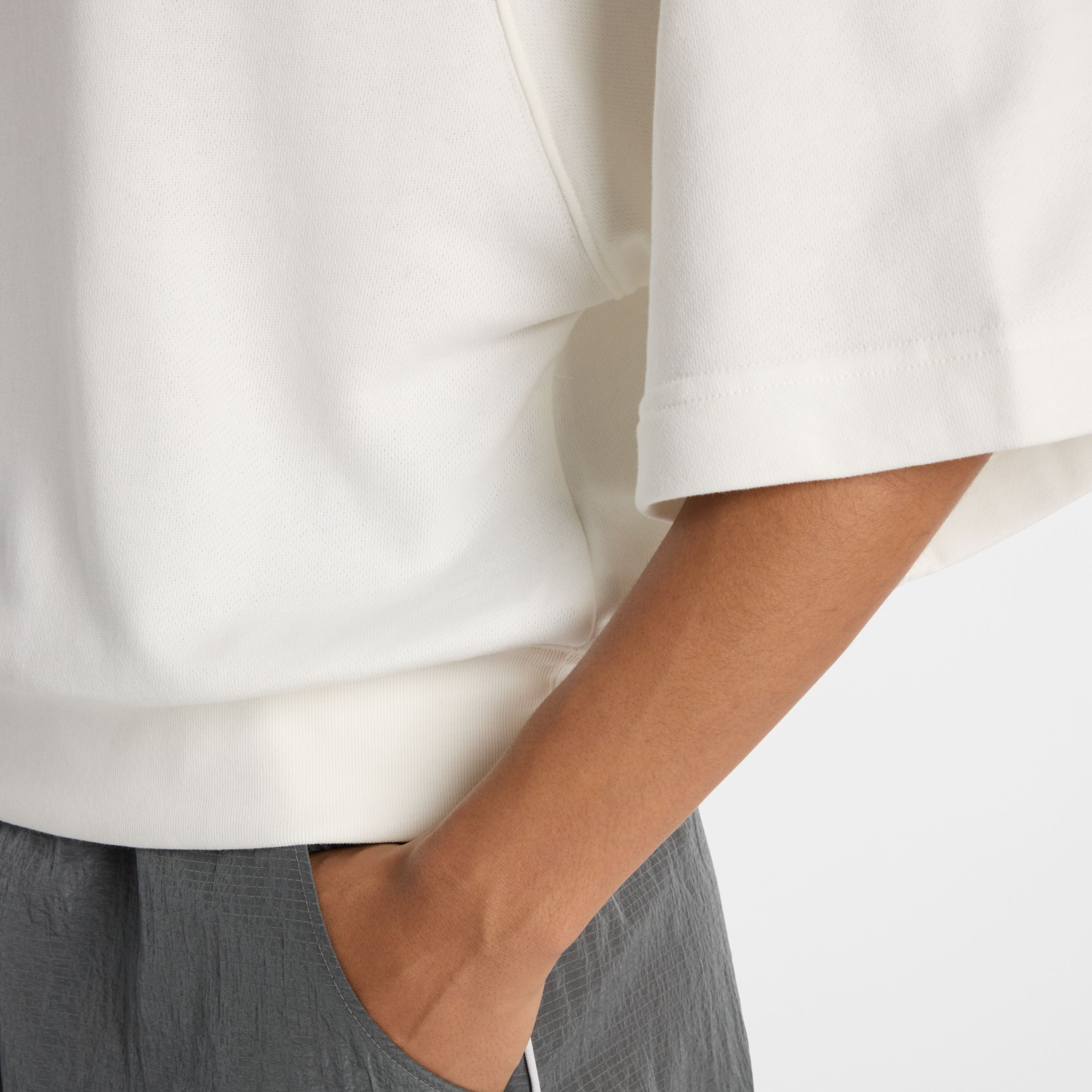 Coastal Fleece Oversized Polo