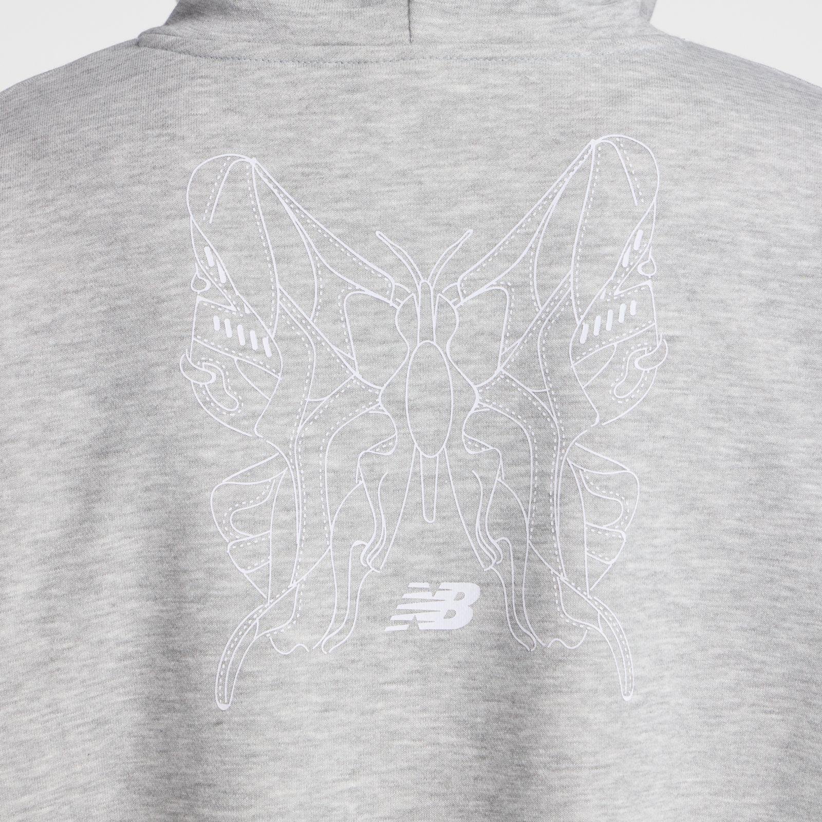 Женские худи New Balance Butterfly Hoodie — фото 2