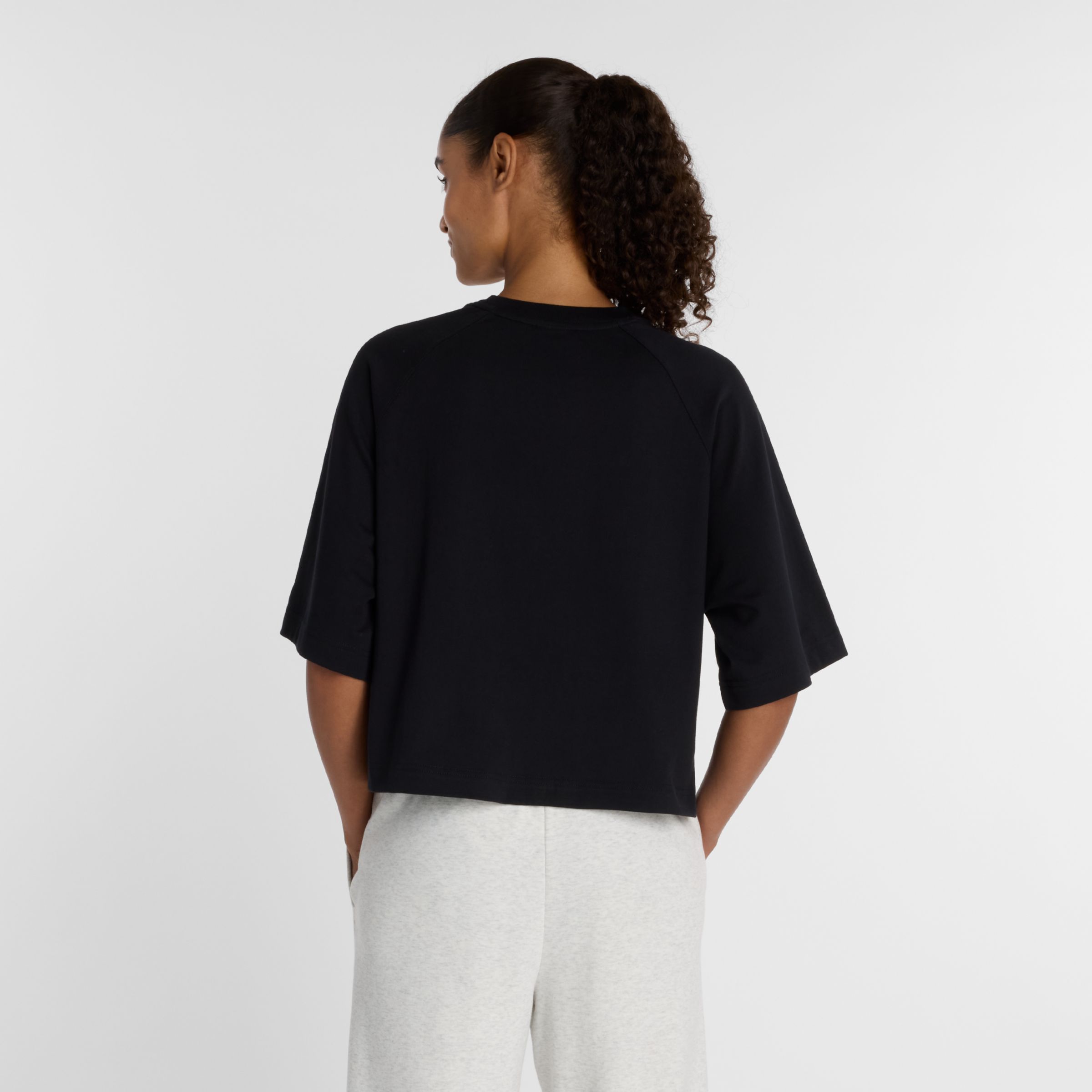 ウォーターカラーイエローボクシーTシャツ