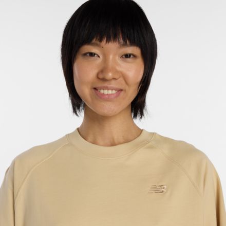 Raglan Oversized T-Shirt, TOASTED SESAME, WT6147DDABC