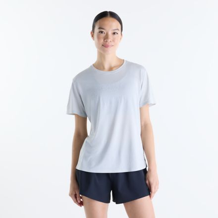 Grey Day Running Pack T-Shirt, Athletic Grey, WT6148MGAG