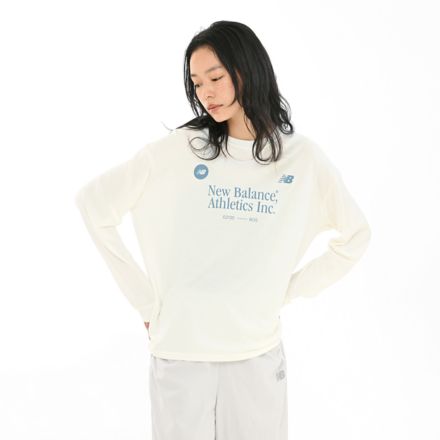 グラフィックロングTシャツ, WHITE, WT6153A5WT
