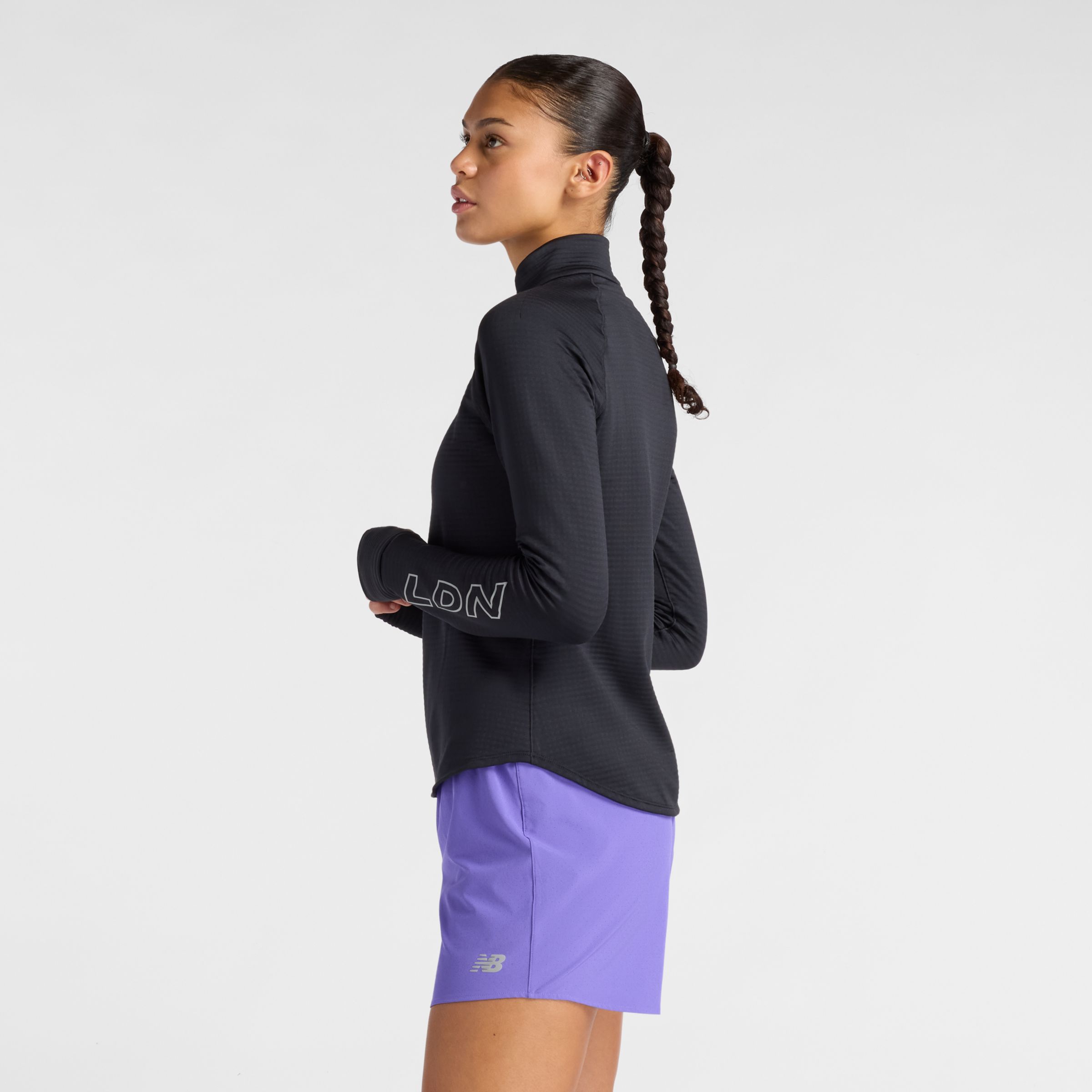 London Edition Athletics Heat Grid Half Zip LDN