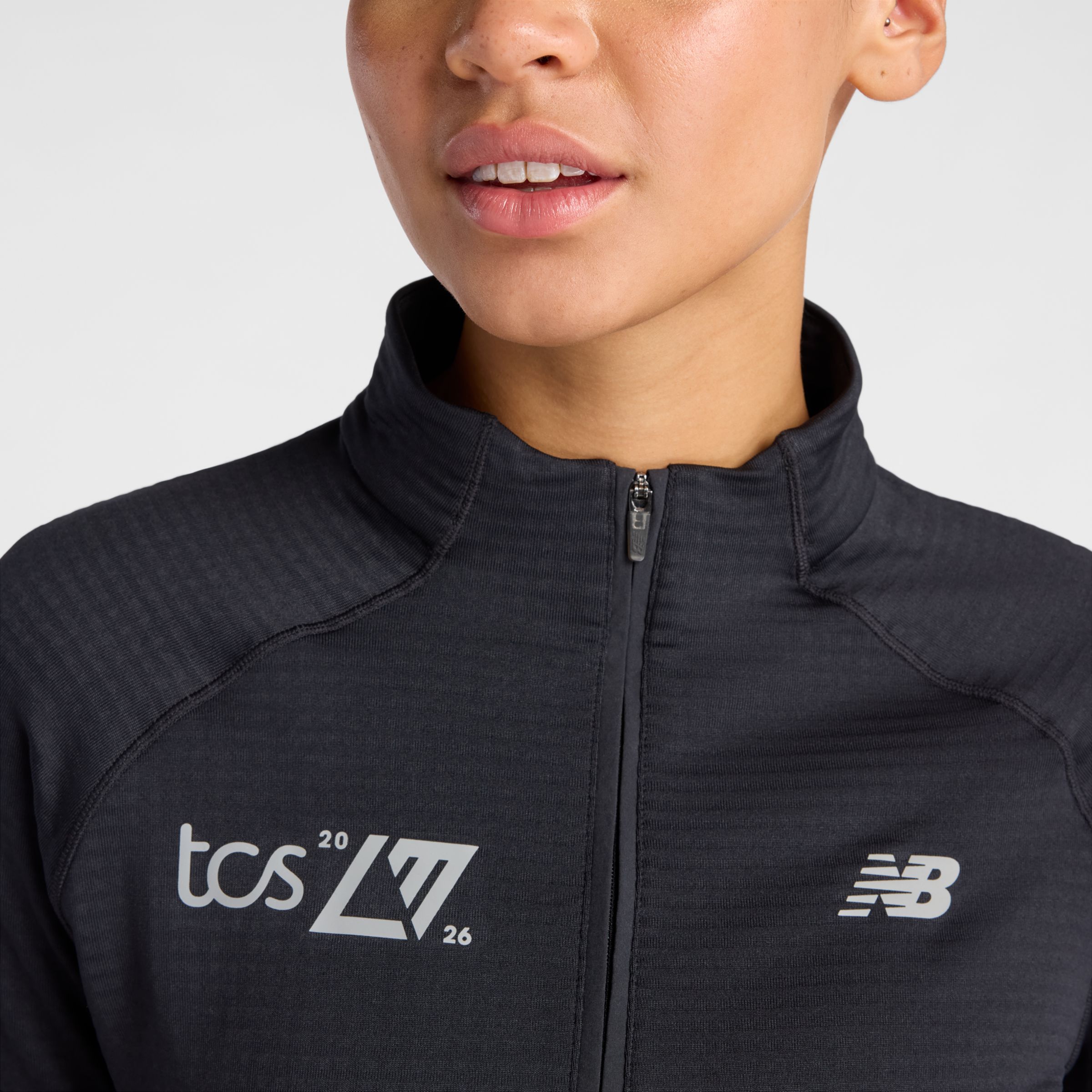 London Edition Athletics Heat Grid Half Zip LDN