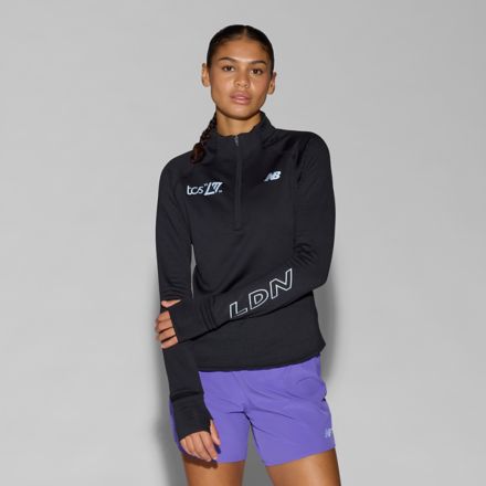 London Edition Athletics Heat Grid Half Zip LDN