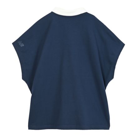 カラーブロッキングポロシャツ