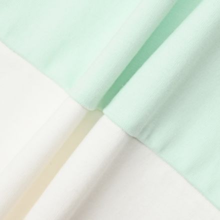カラーブロッキングポロシャツ