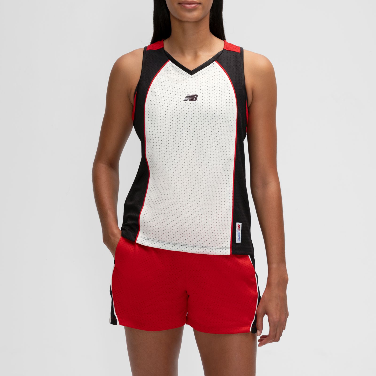 Женские футболки New Balance Basketball Performance Mesh Jersey — фото 2