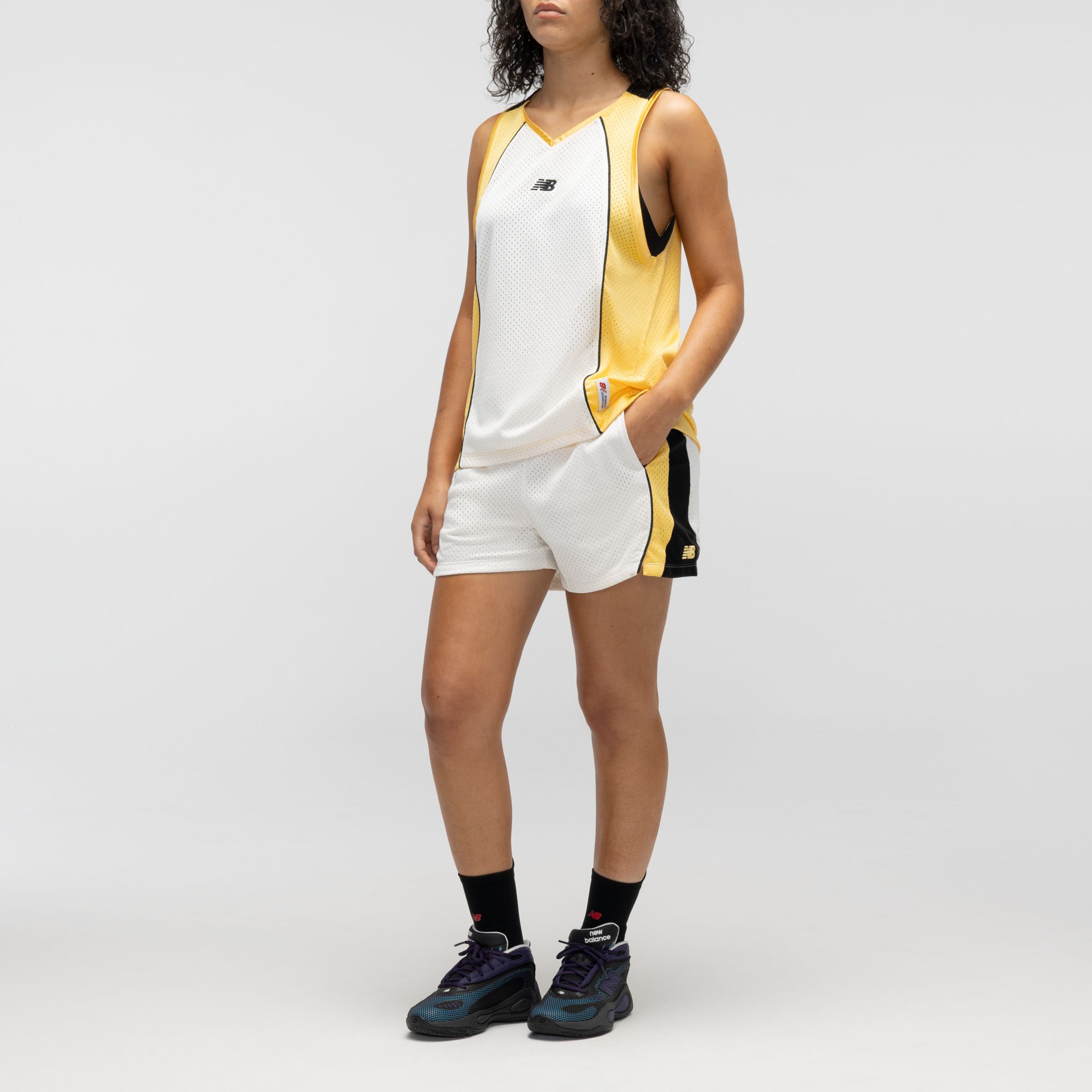 New Balance バスケットボールメッシュジャージ, WT616499CEE