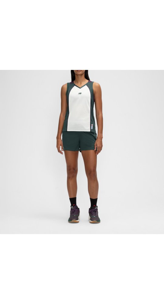 New Balance Basketball Performance Mesh Jersey in Fan Blue