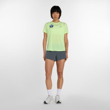 United Airlines NYC Half Women's RC Essential T-Shirt, AFTERGLOW, WT6184FMAFG