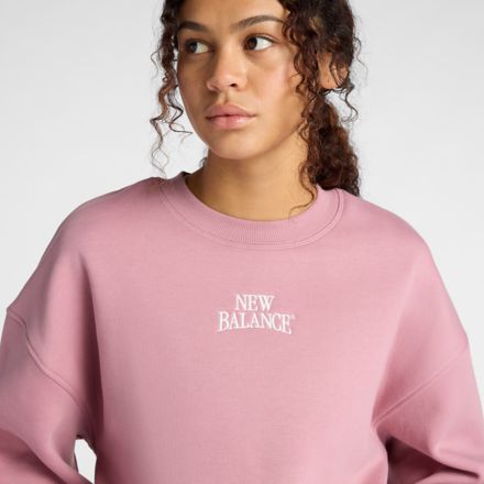 Trackside Fleece Crew, Ash Heather, WT61935IRSE