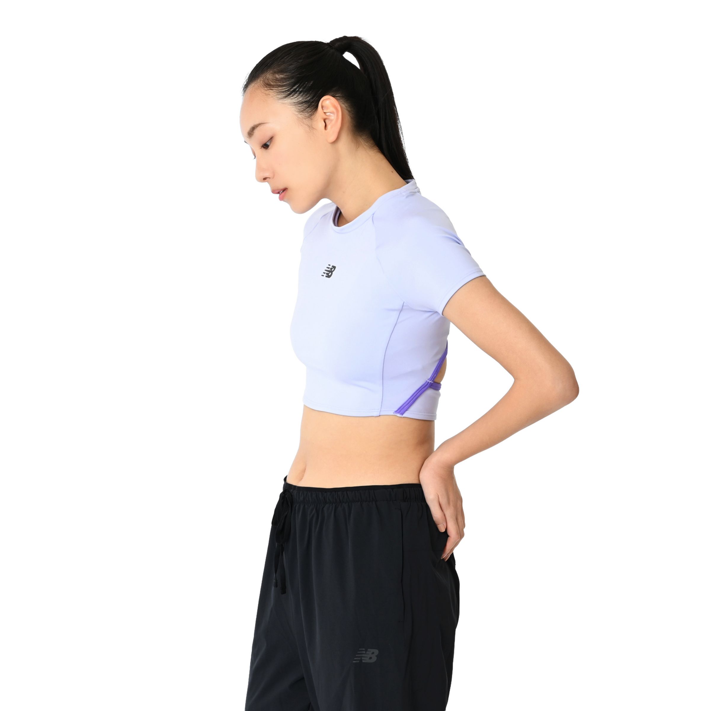 ファストデイズフィットクロップTシャツ