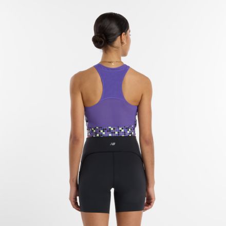 United Airlines NYC Half Printed Sleek Storage Race Crop