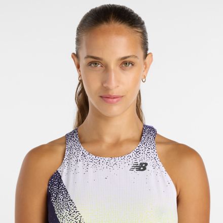 Race Day Ultra Light Printed Singlet