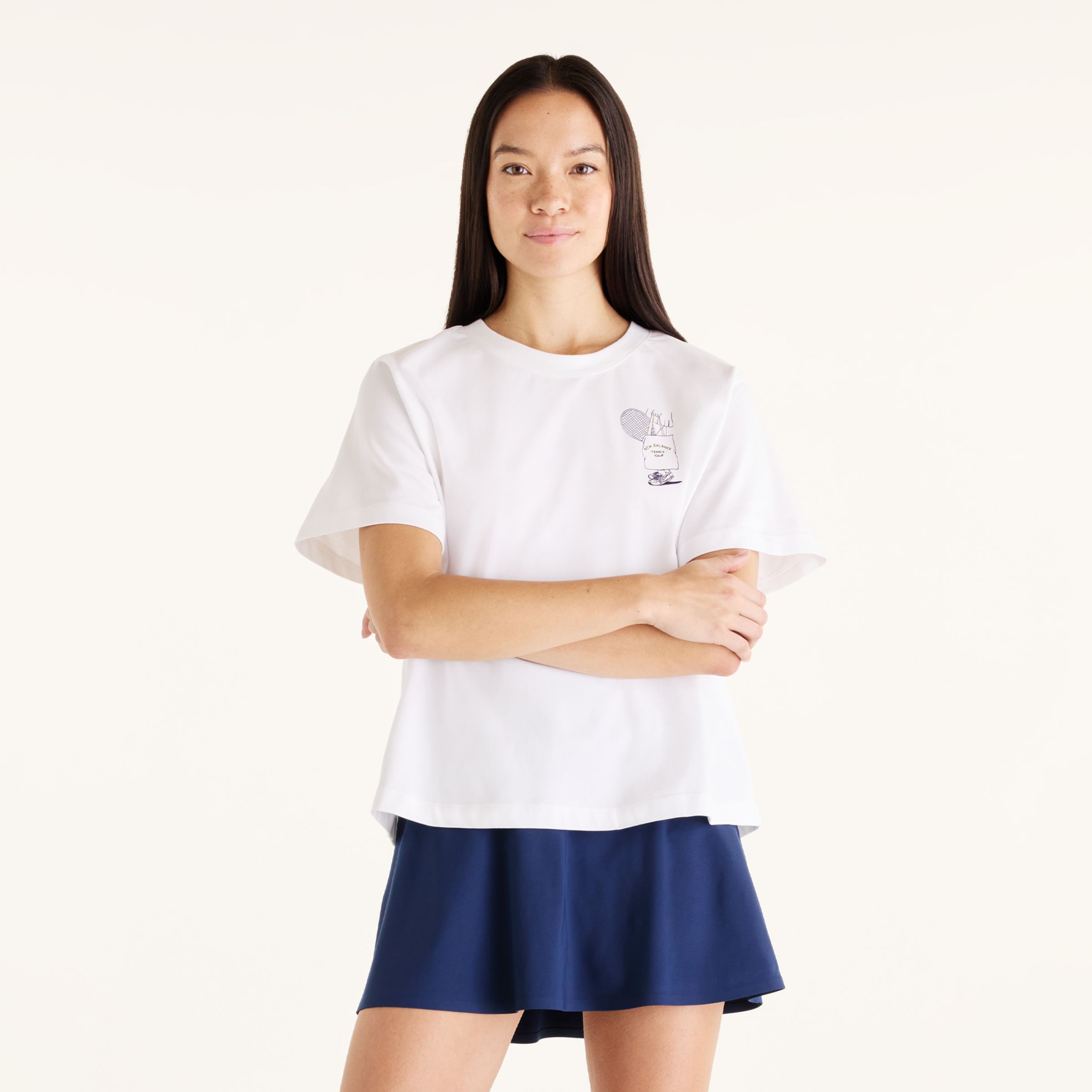 テニスグラフィックTシャツ