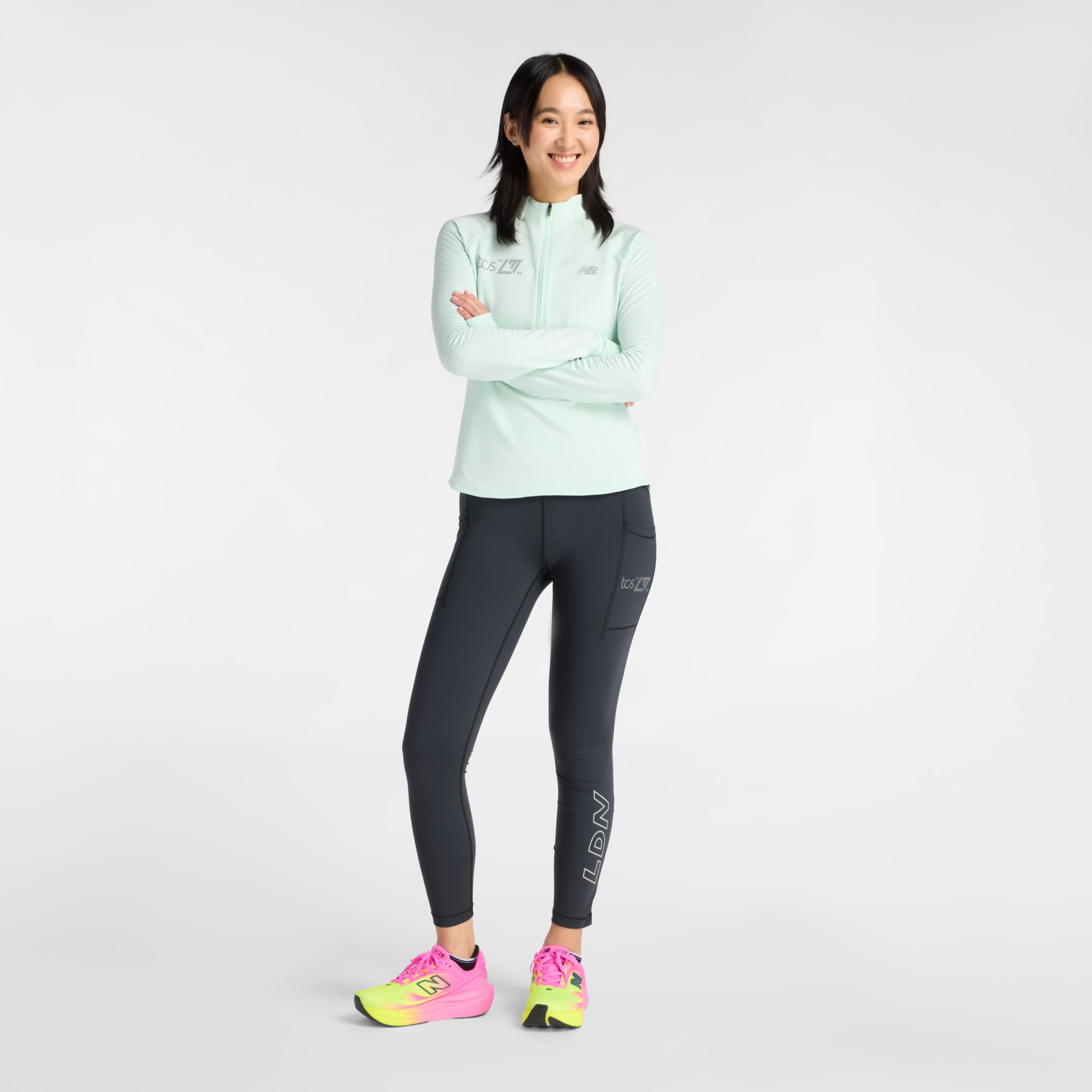 London Edition RC Essential Heat Grid Half Zip