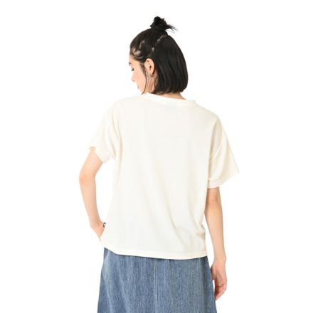 パイルショートスリーブTシャツ, SEA SALT with White, WT61F159SST