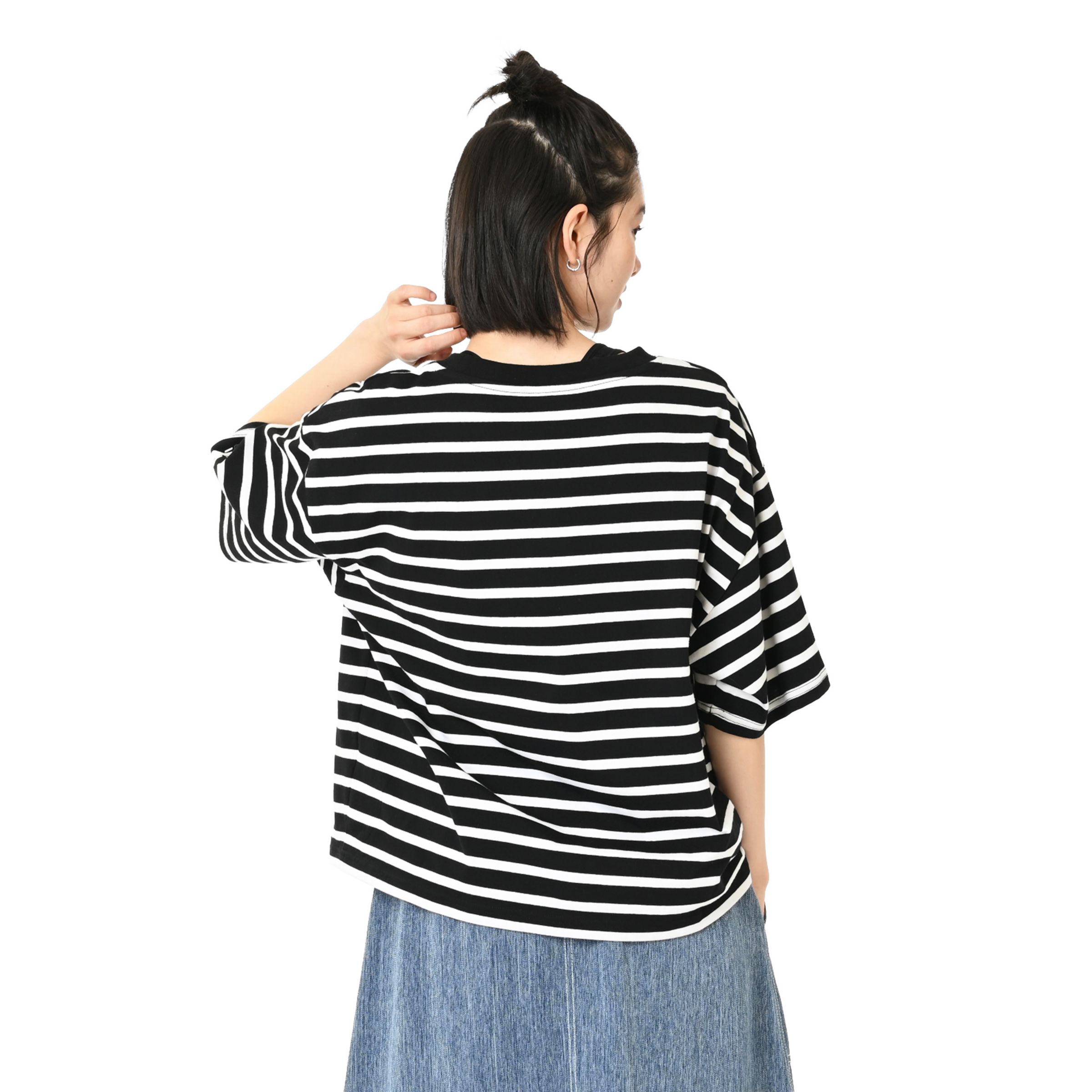 シューパッチストレイプドショートスリーブ