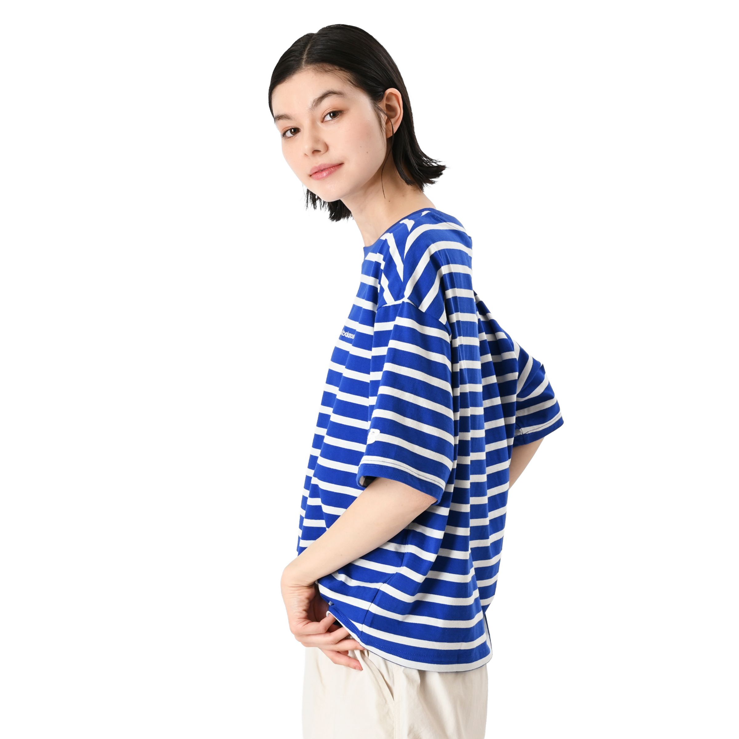 シューパッチストレイプドショートスリーブ
