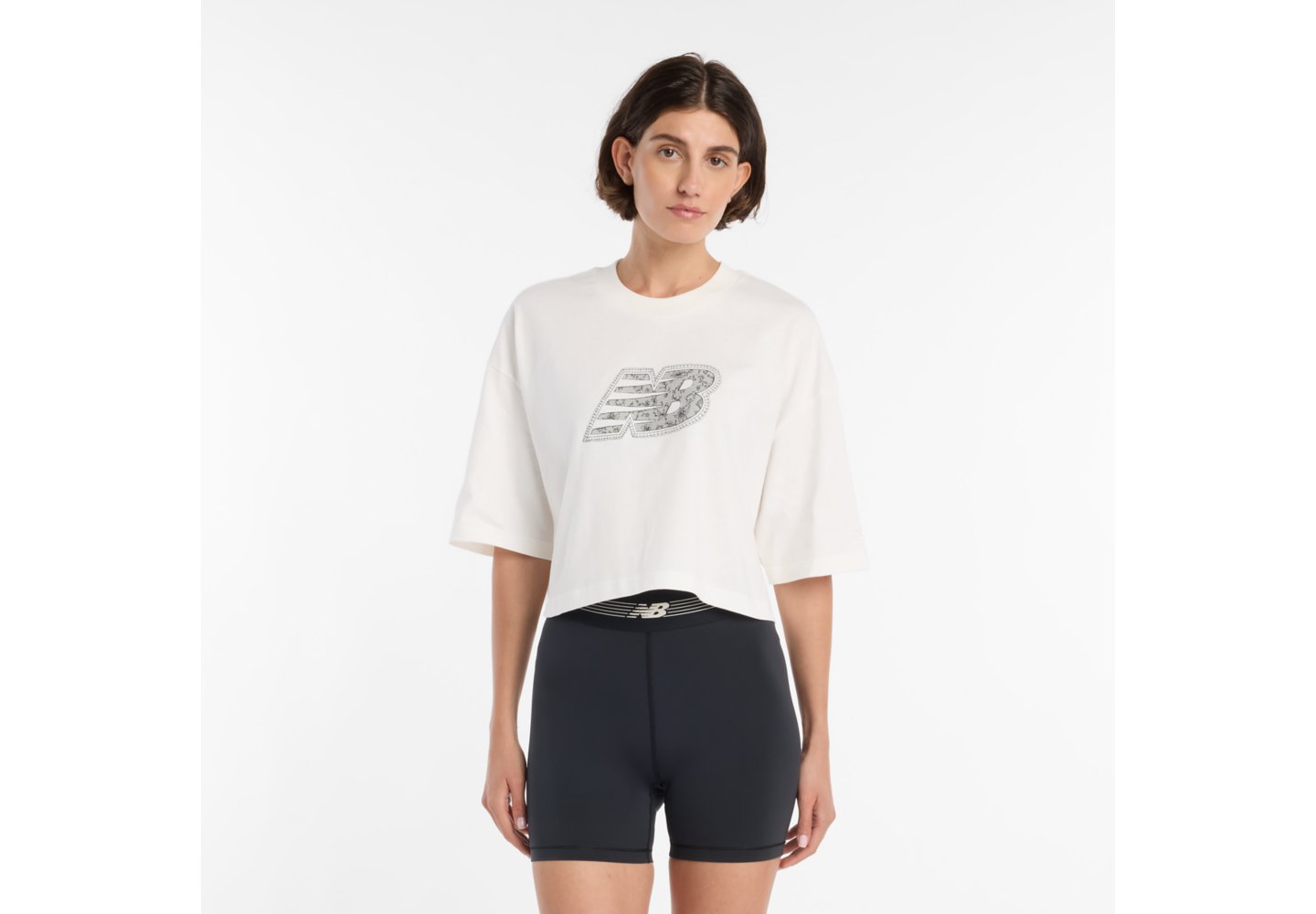 New Balance Lace NB T-Shirt in Sea Salt — photo 1 of 1
