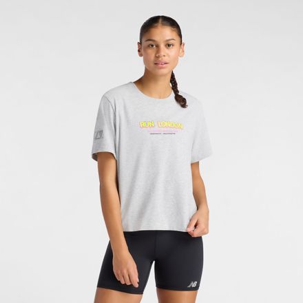 London Edition Oversized Graphic T-Shirt 2, ATHLETIC GREY HEATHER, WT61G5GZAGT