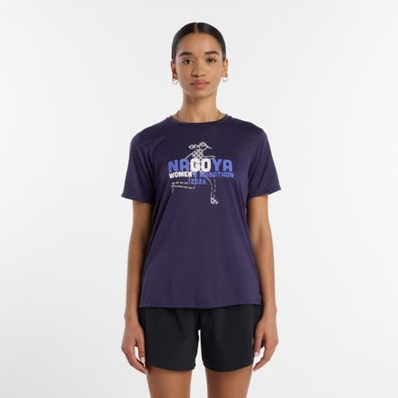 名古屋スポーツエッセンシャルズグラフィックTシャツ1, BOYSENBERRY, WT61I3K3BOY