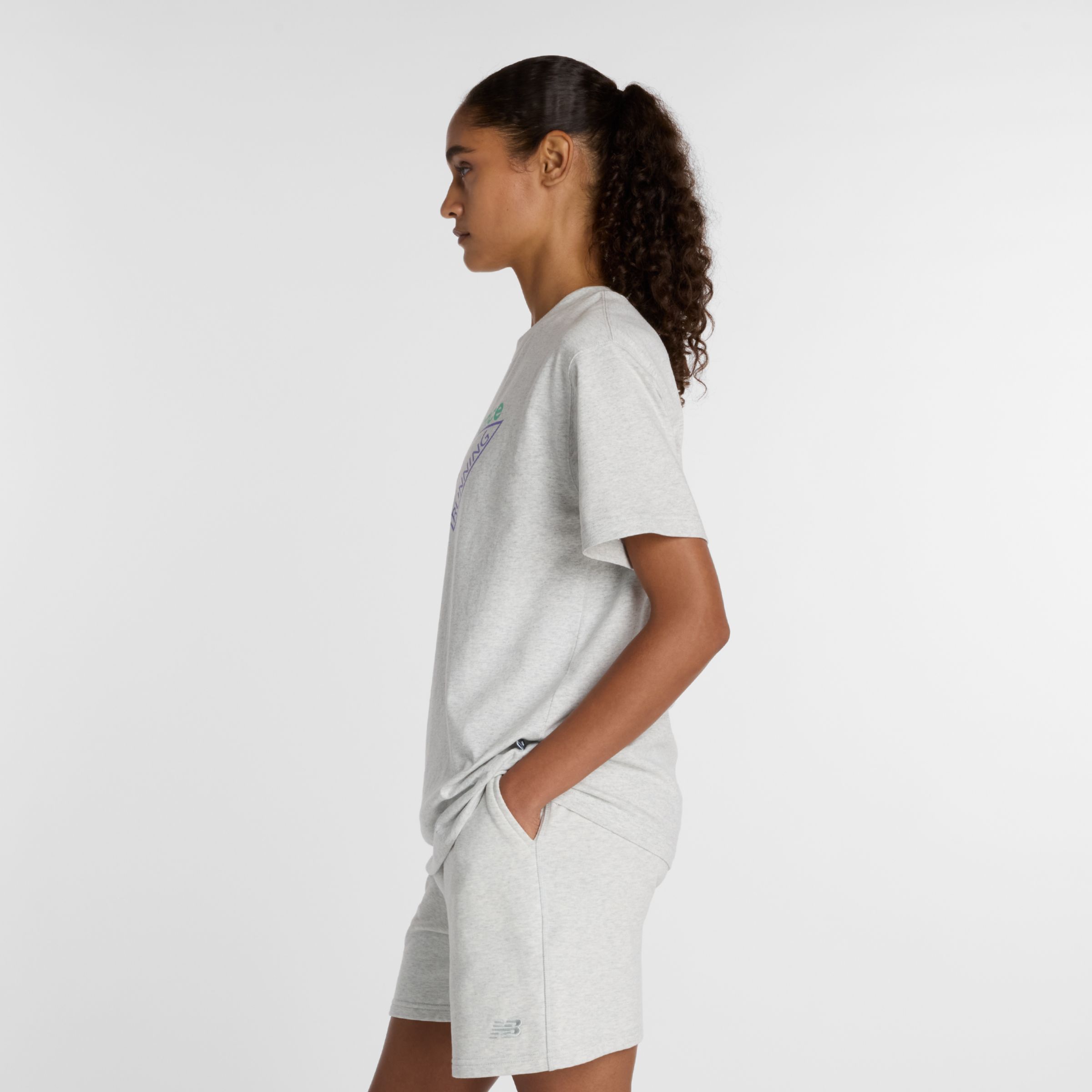 T-shirt classique &agrave; trois logos