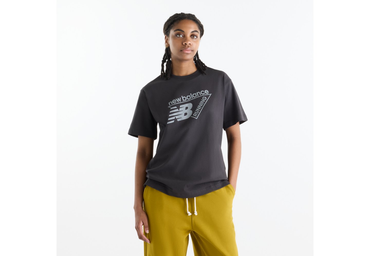 New Balance Classic Tri-Logo T-Shirt in Big Teal — photo 1 of 1