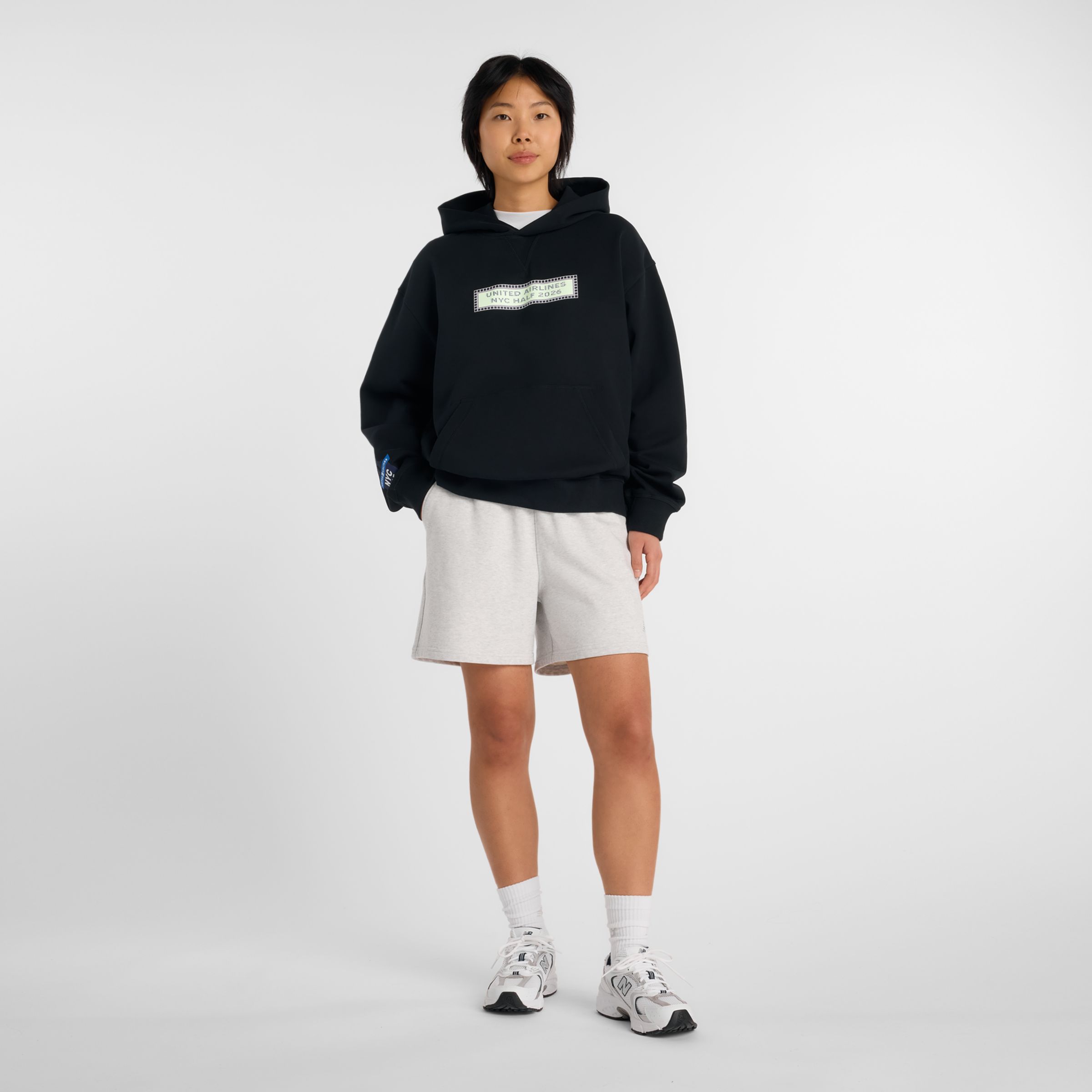 United Airlines NYC Half Graphic Athletics Hoodie