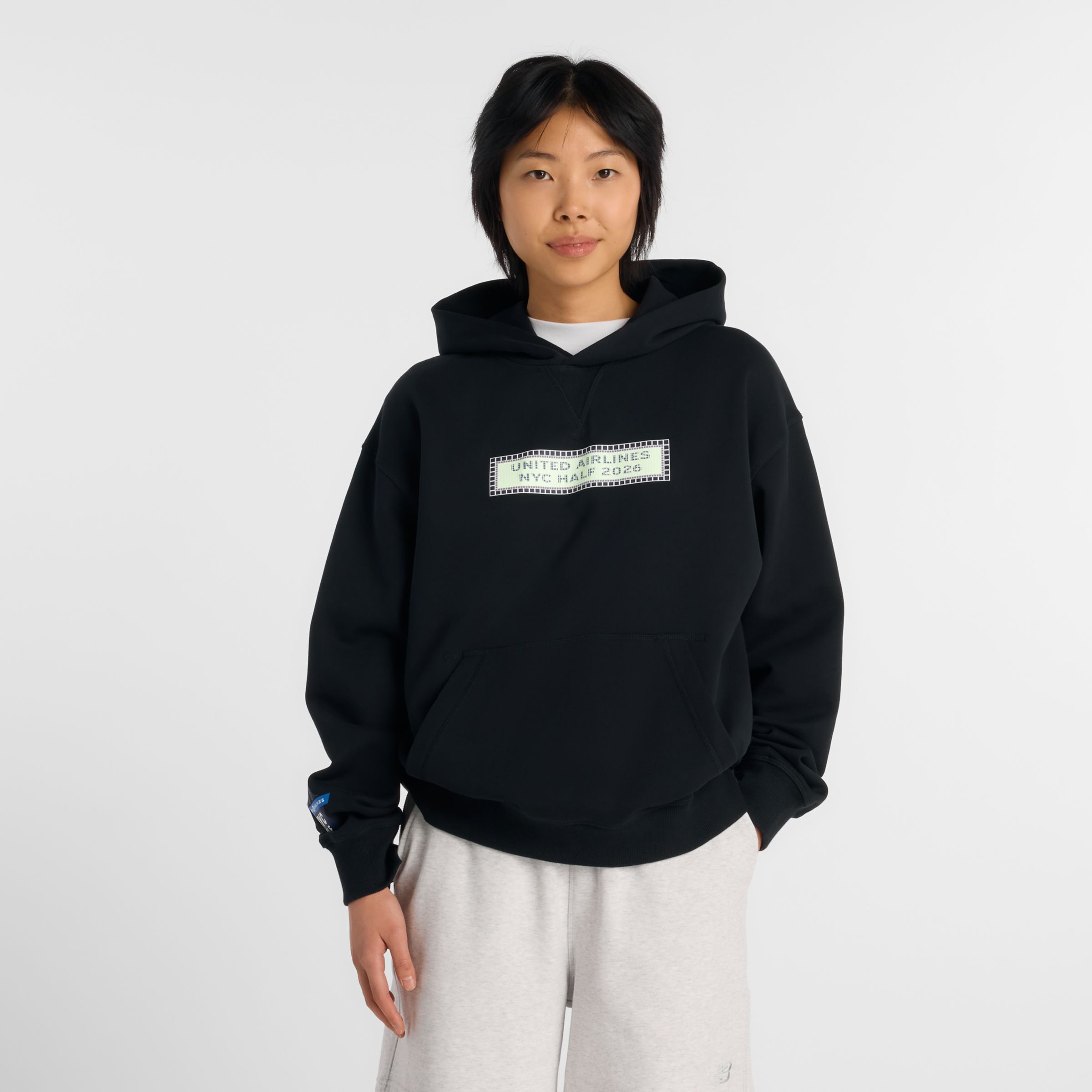 United Airlines NYC Half Graphic Athletics Hoodie