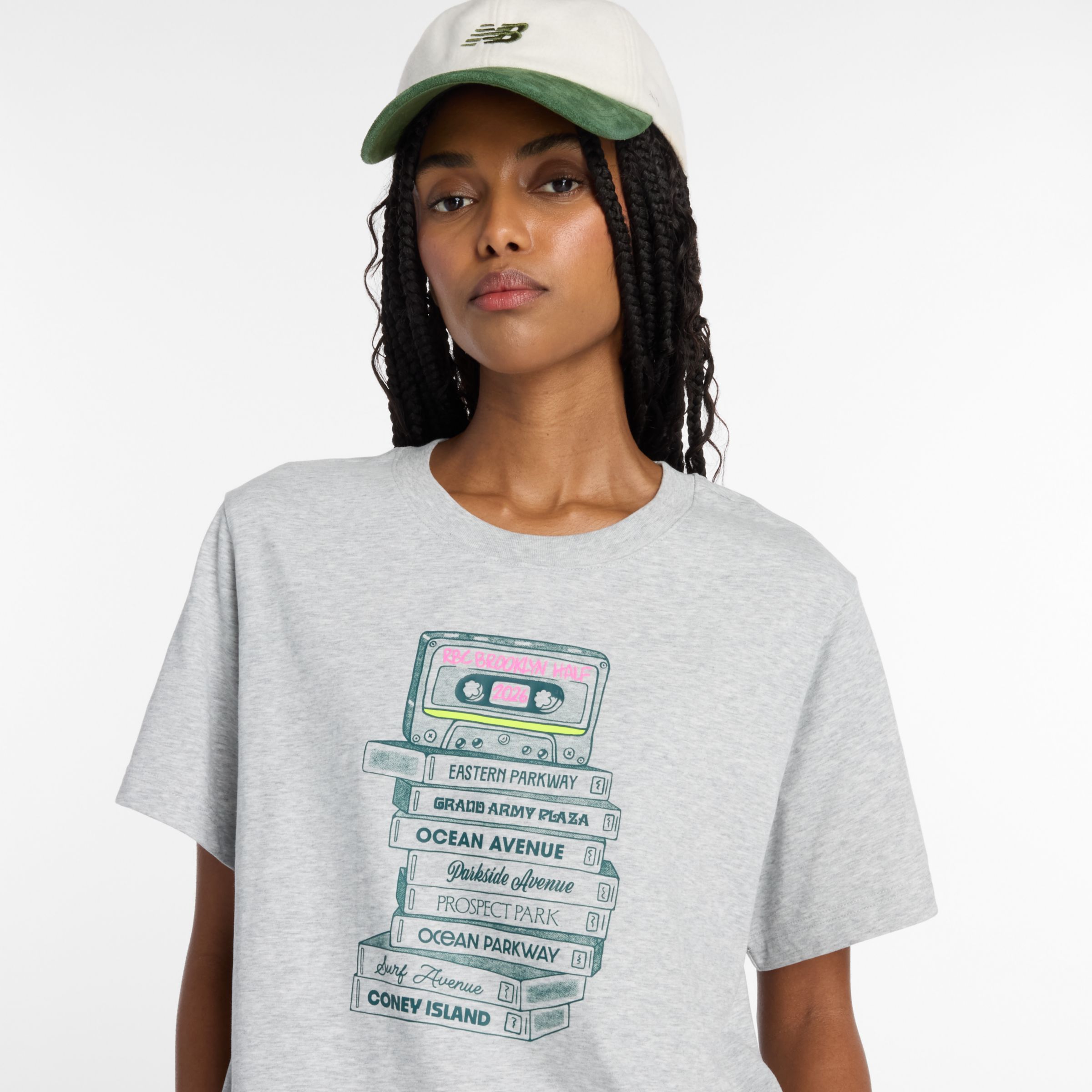 RBC Brooklyn Half Women's Graphic T-Shirt - Cassette