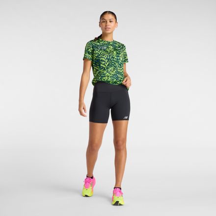 London Edition RC Essential Printed T-Shirt, PINK HEAT with MEDUSA GREEN, WT61K9RIAAM