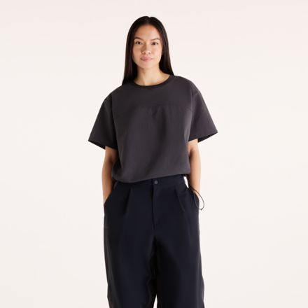 NBX Shifted 2 Woven Top, FADED BLACK with Black, WT61L2GPABR