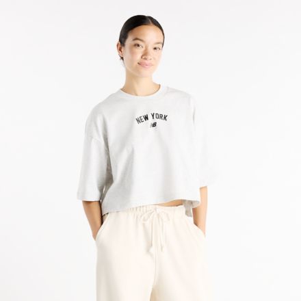 New York City Cropped Logo T-Shirt