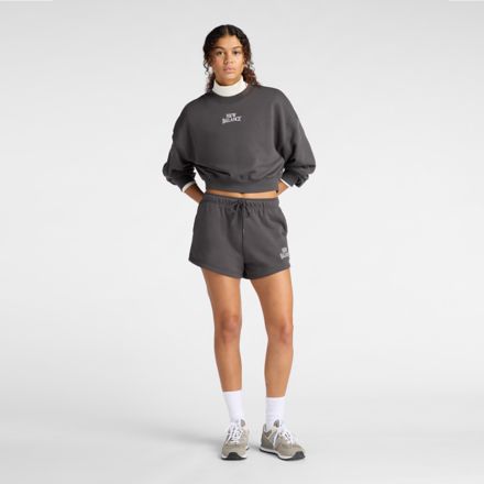 Trackside French Terry Crew, FADED BLACK with Black, WT61L6T3ABR