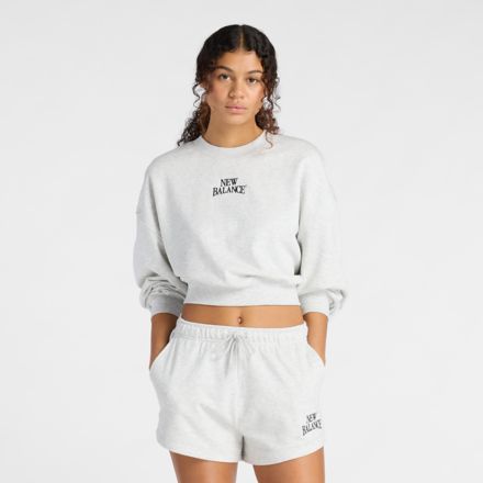 Trackside French Terry Crew, FADED BLACK with Black, WT61L6T3AHH