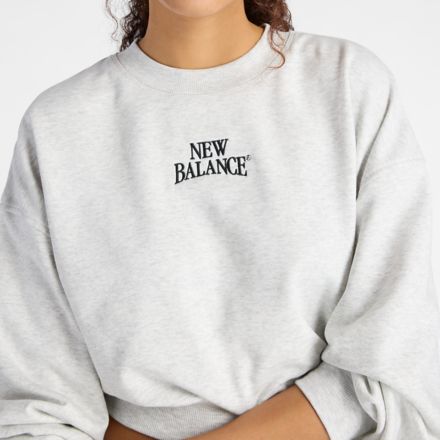 Trackside French Terry Crew, FADED BLACK with Black, WT61L6T3AHH