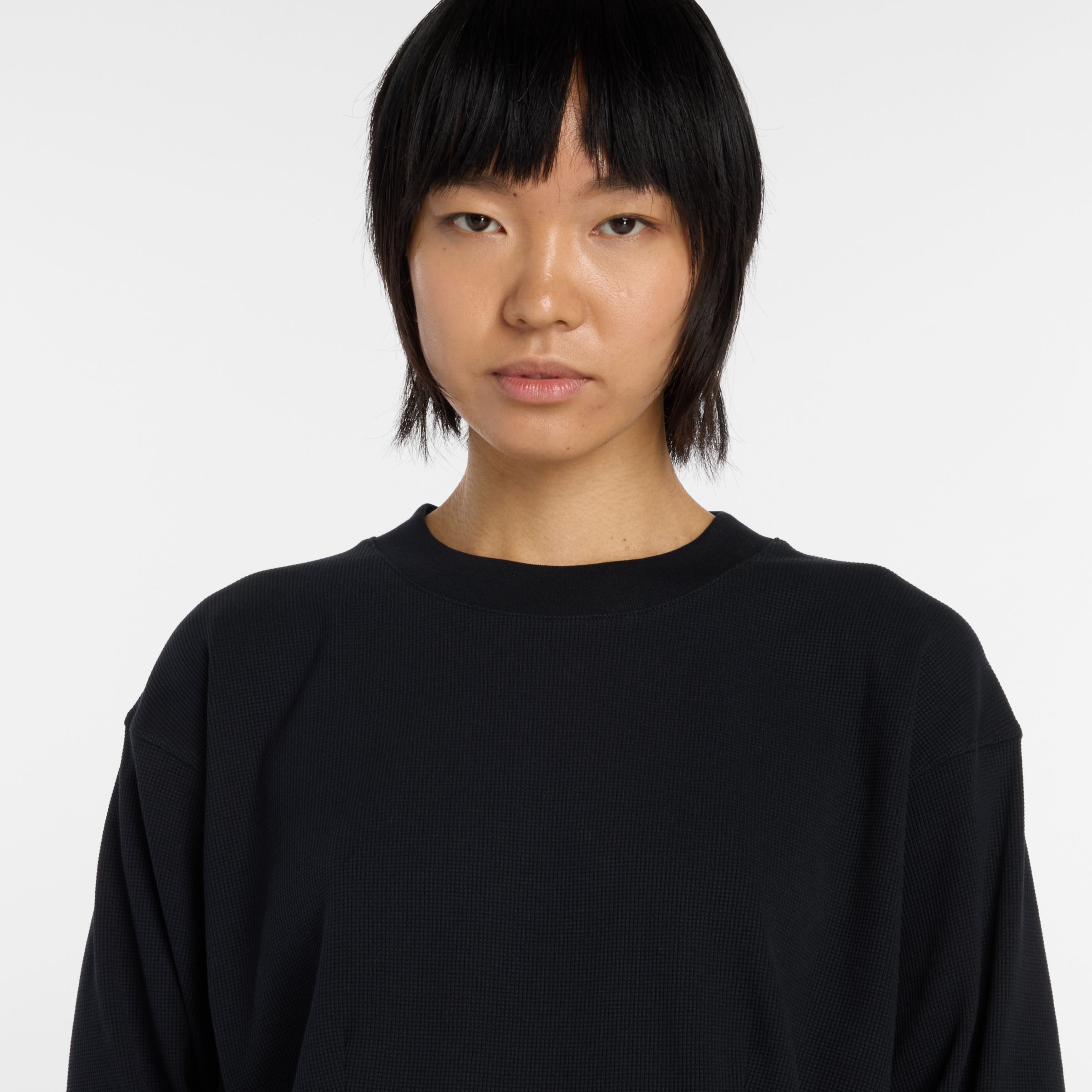 NB GREY 3D Short Sleeve Top