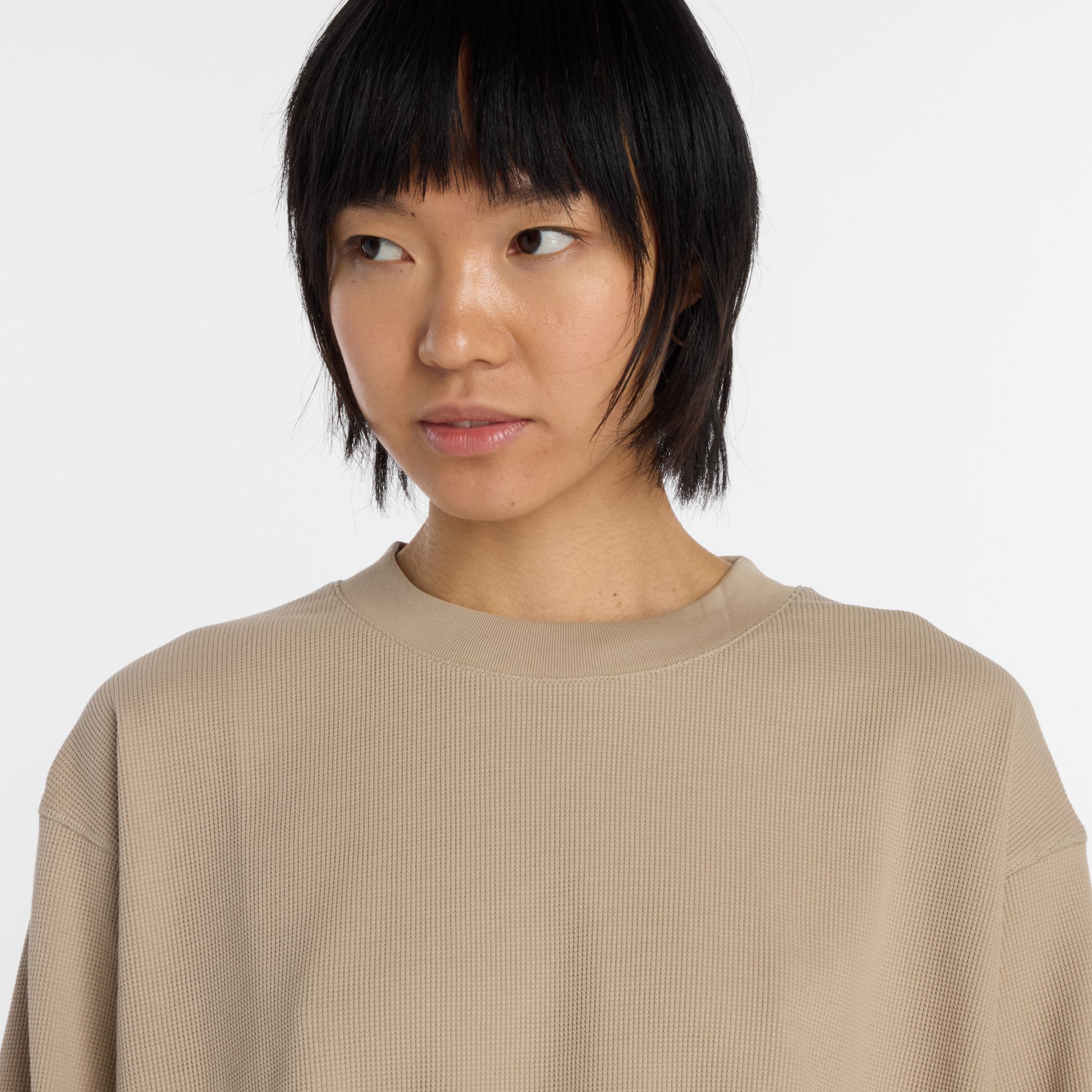 NB GREY 3D半袖トップ