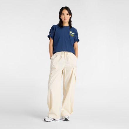 London Edition Oversized Graphic T-Shirt 1, NB NAVY with Blue, WT61N0CVNNY