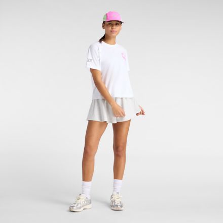 London Edition Oversized Graphic T-Shirt 1, NB 103 WHITE with White, WT61N0CVWT