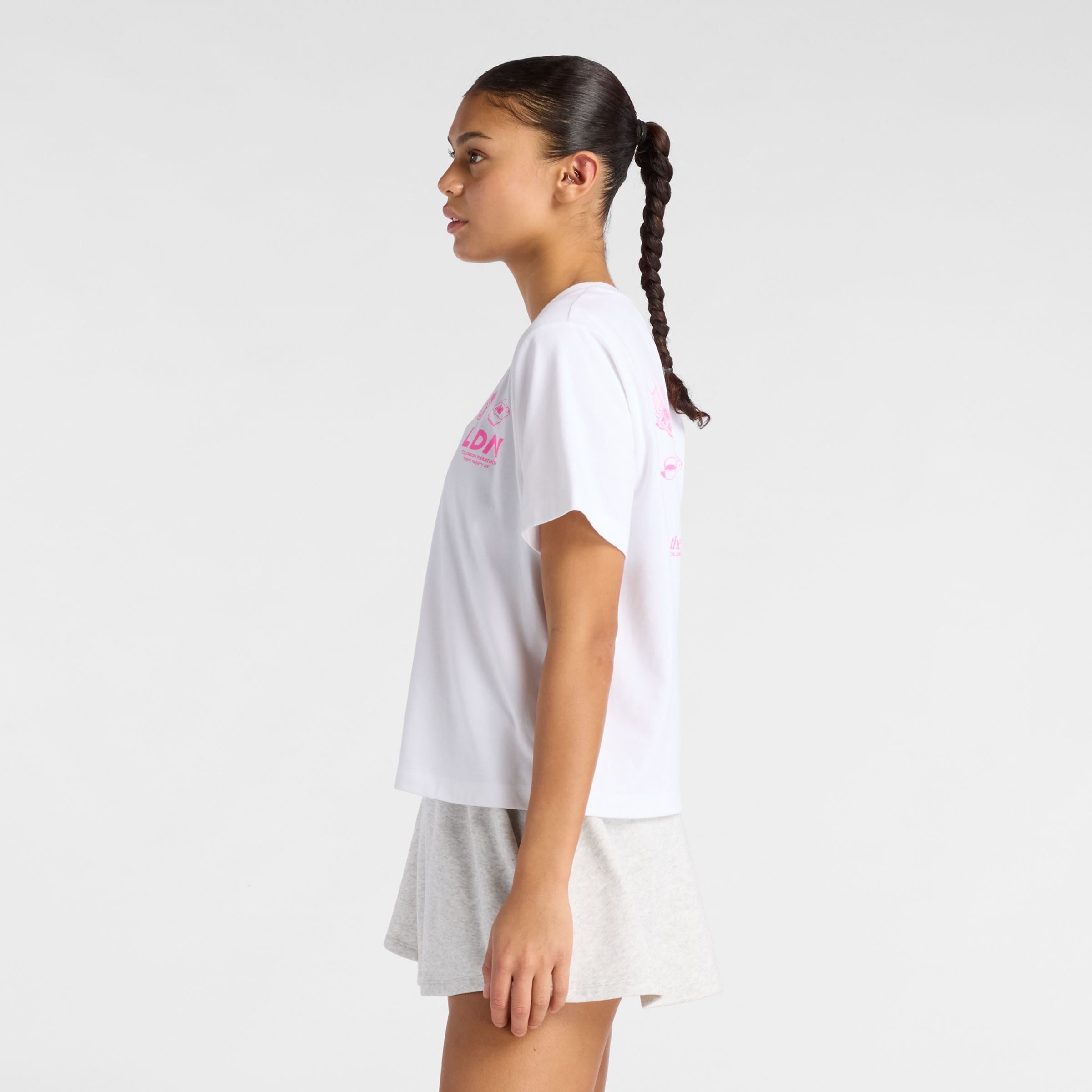 London Edition Oversized Graphic T-Shirt 1